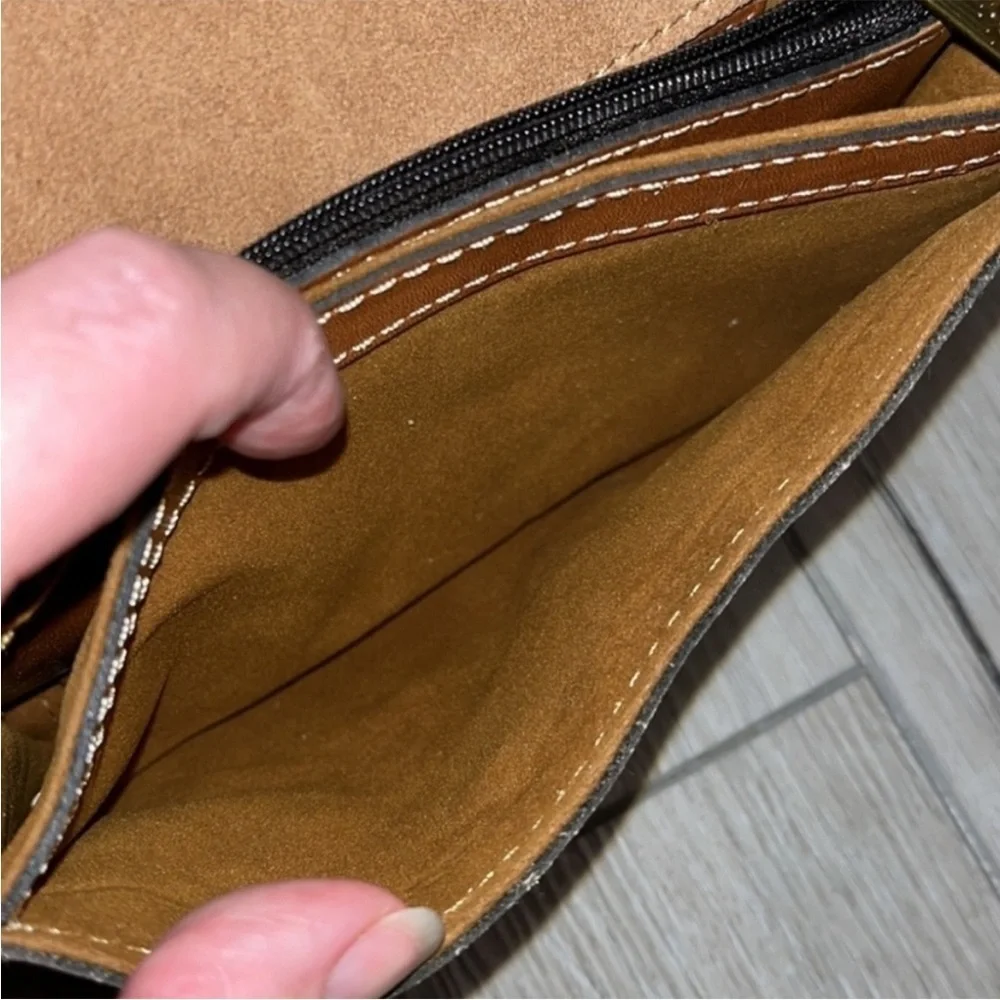 Patricia Nash Torri Spring Printed Leather Mini Crossbody Bag/Convertible Clutch - Picture 12 of 16